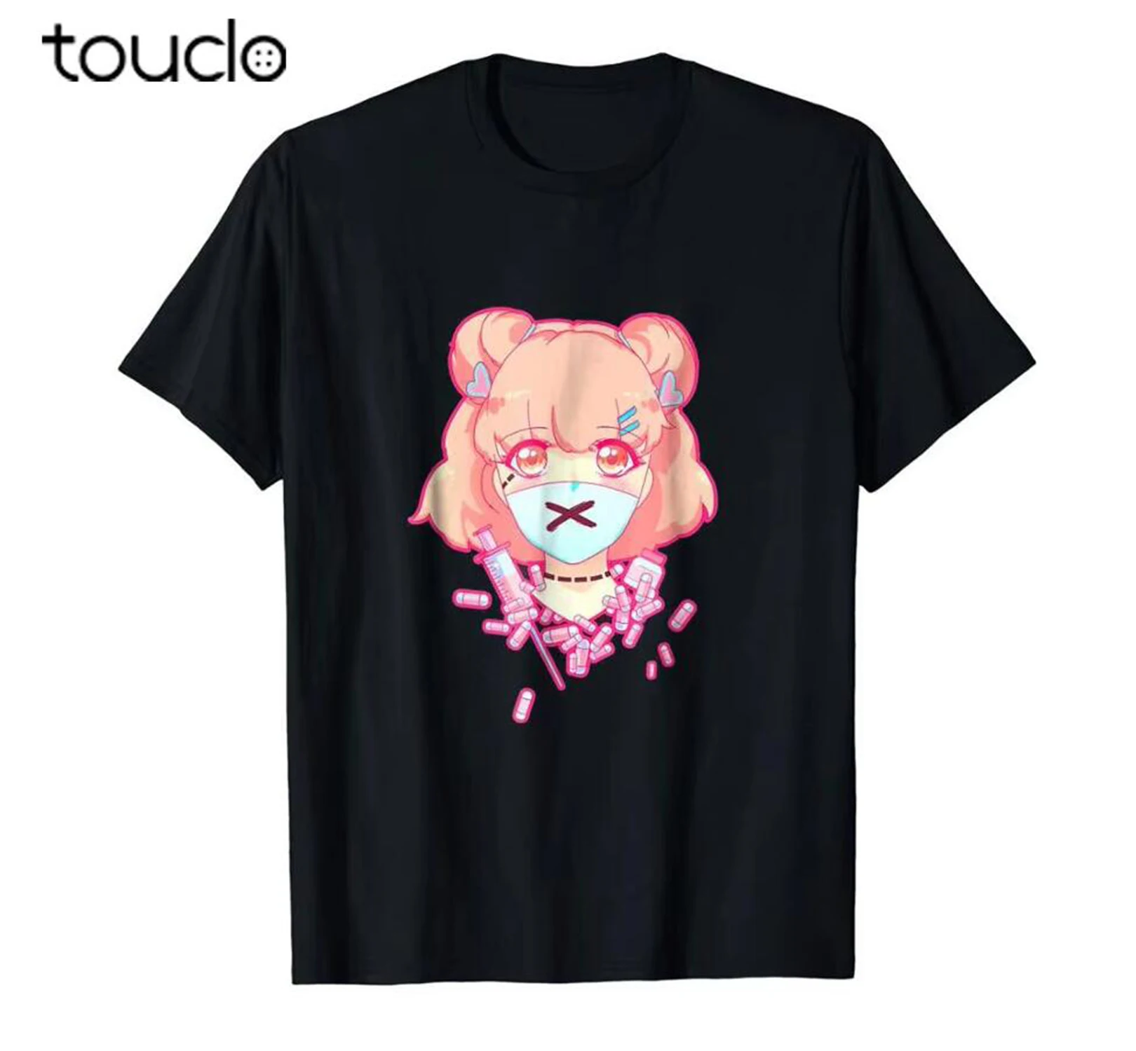 Summer Clothing Brands - パステルメネレアアニメピルサイコシャツ夏ブランド綿 100% ヒップホップフィットネス衣類男性 Tシャツトップスメーカー