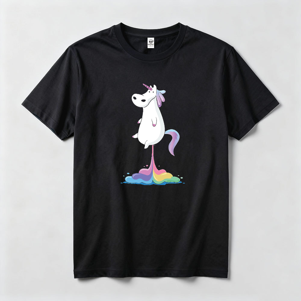 面白い奇妙なかわいいユーモア漫画ぽっちゃりレインボーユニコー - Summer Clothing Wraps のレビューと価格