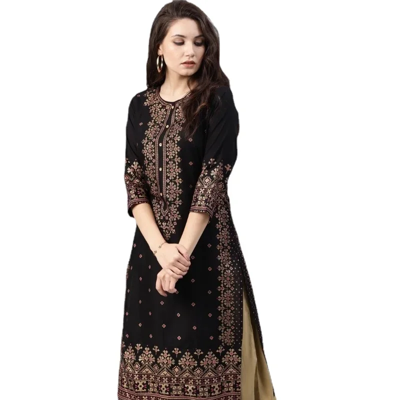 女性のための花柄の綿のクルタ,インドのドレス,エスニックスタ - Summer Clothing Pakistan のレビューと価格