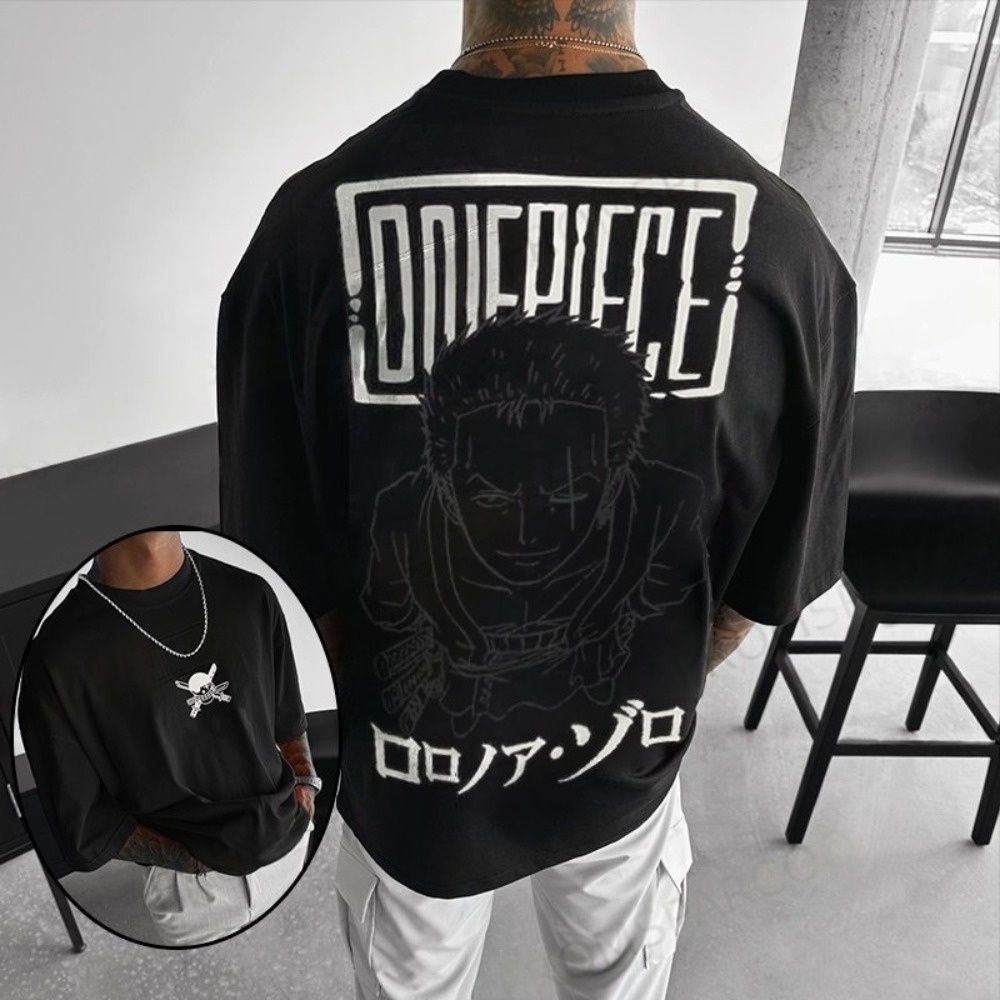 ワンピース メンズ Tシャツ ロロノア・ゾロ 夏と秋 日本ア - Summer Clothing Brands のレビューと価格