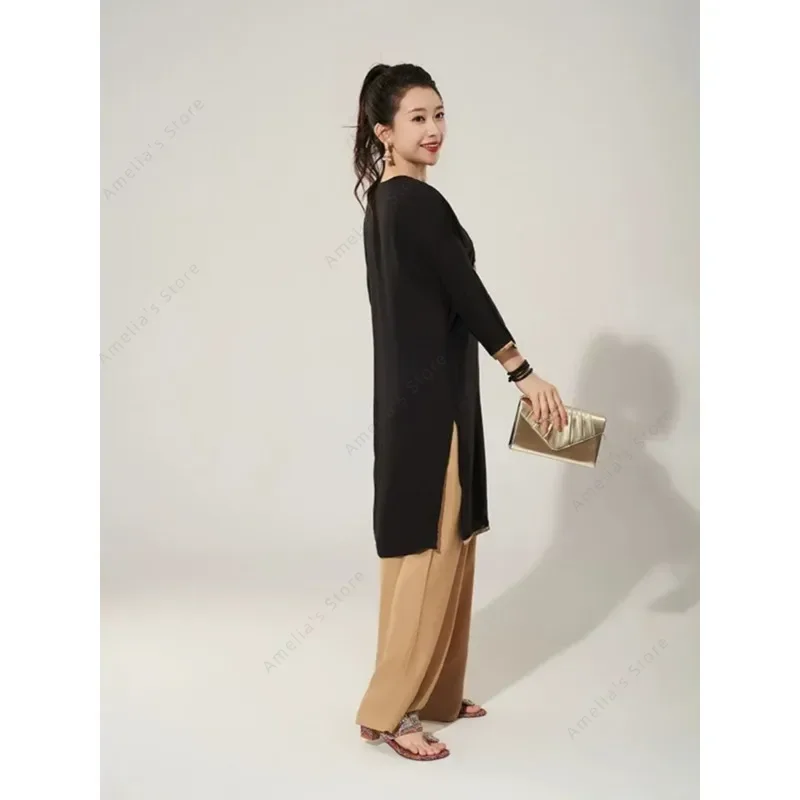 女性用、インド風の伝統的な刺繍入りコットンブラウス。ヴィンテ - Summer Clothing Pakistan のレビューと価格