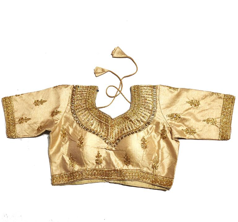 伝統的なインドサリートップ女性シャツ夏の金糸刺繍パキスタン夏 - Summer Clothing Pakistan のレビューと価格