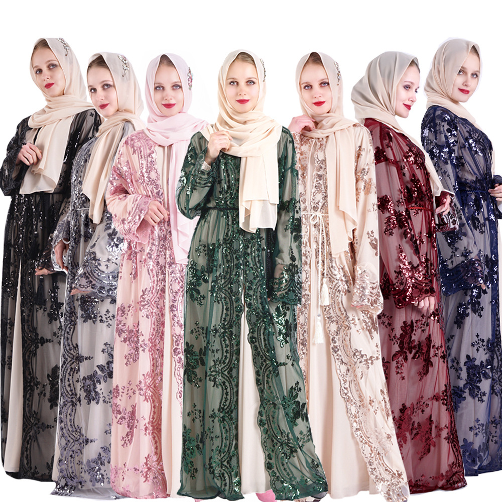 イスラム教徒の女性のためのアバヤ,イスラムの服,ポリエステル - Summer Clothing Pakistan のレビューと価格