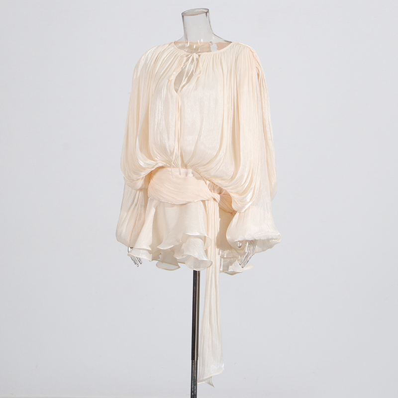 TWOTWINSTYLE 固体パッチワークレースアップブラウ - Summer Zara のレビューと価格