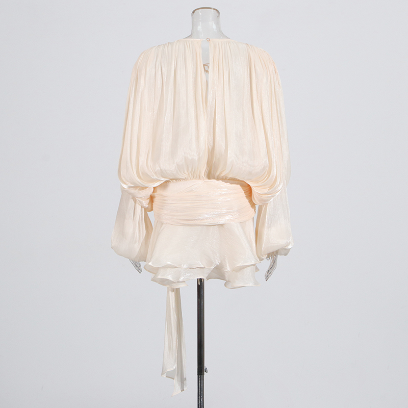 TWOTWINSTYLE 固体パッチワークレースアップブラウ - Summer Zara のレビューと価格