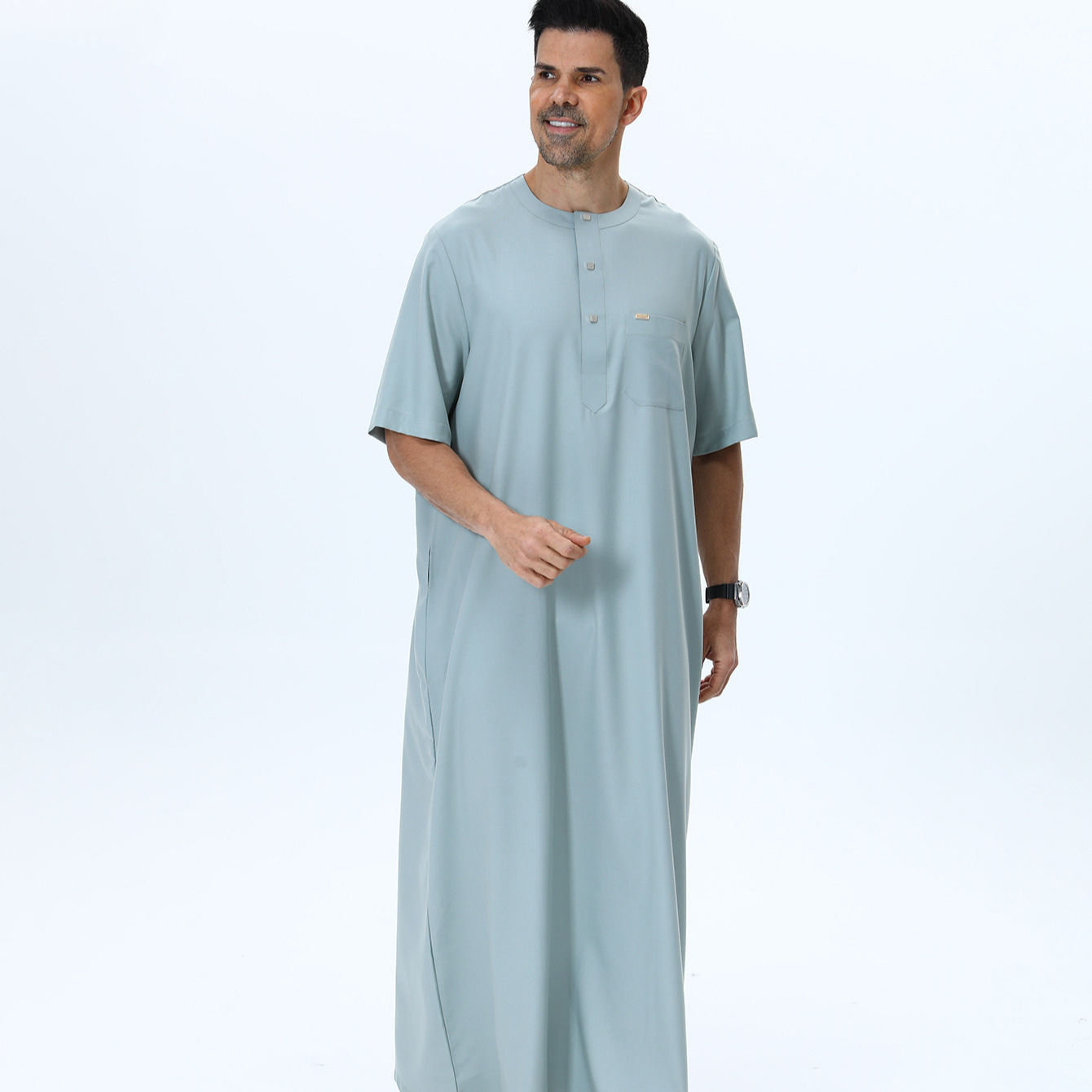 ムスリム男性用アバヤ・カフタン・パキスタン・サウジアラビア・ - Summer Clothing Pakistan のレビューと価格