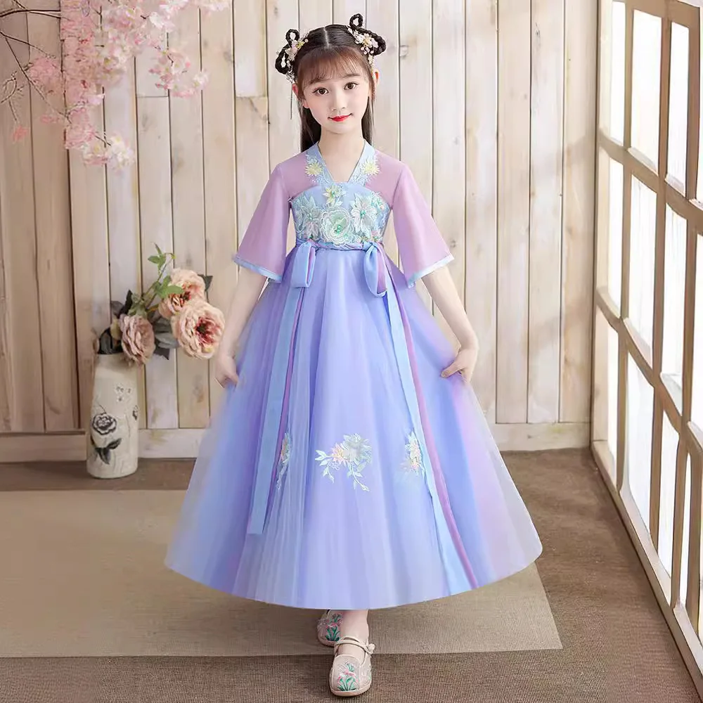 夏子供韓服ドレスプリンセスコスチュームキッズパーティー Ve - Summer Clothing Baby Girl のレビューと価格