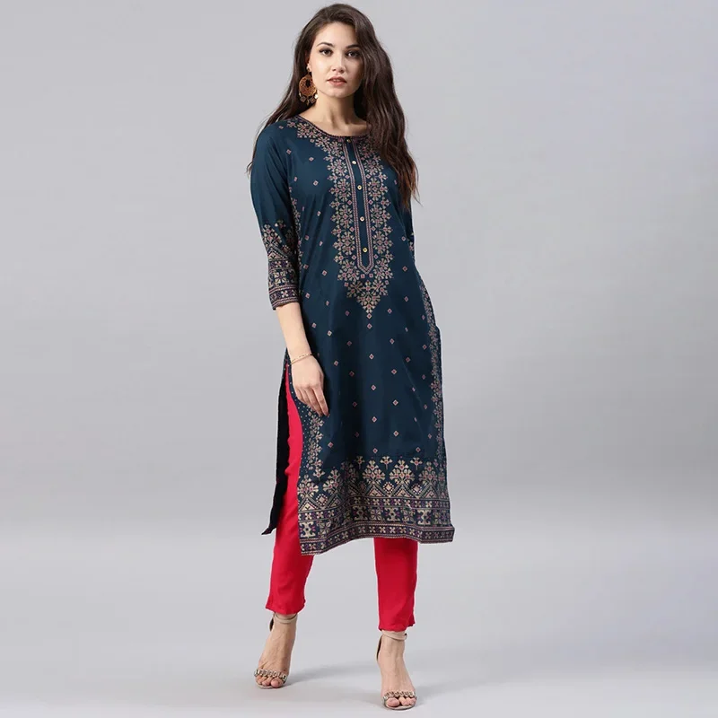 女性のための花柄の綿のクルタ,インドのドレス,エスニックスタ - Summer Clothing Pakistan のレビューと価格
