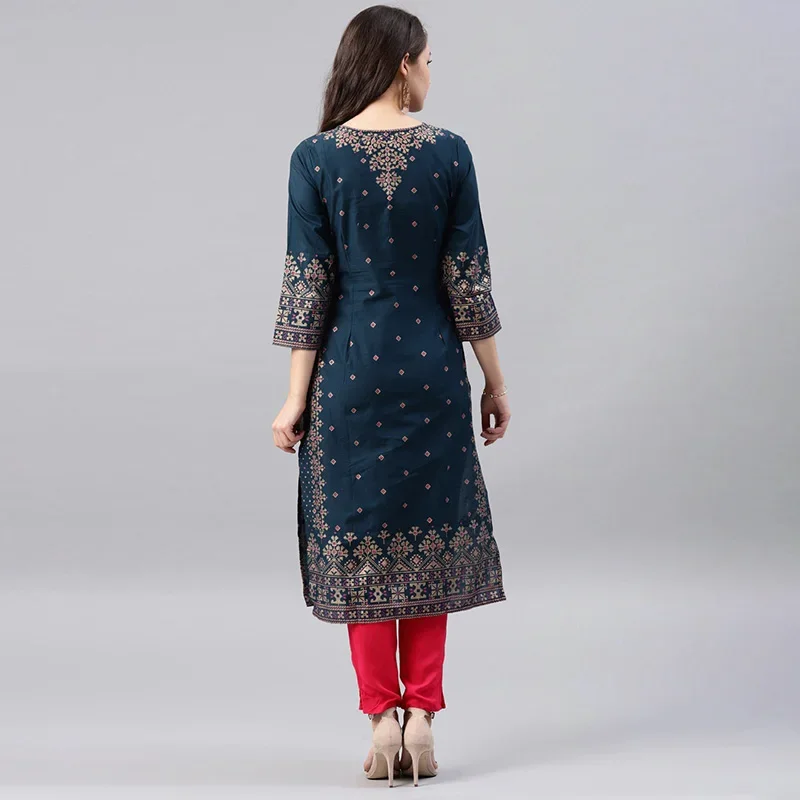 女性のための花柄の綿のクルタ,インドのドレス,エスニックスタ - Summer Clothing Pakistan のレビューと価格